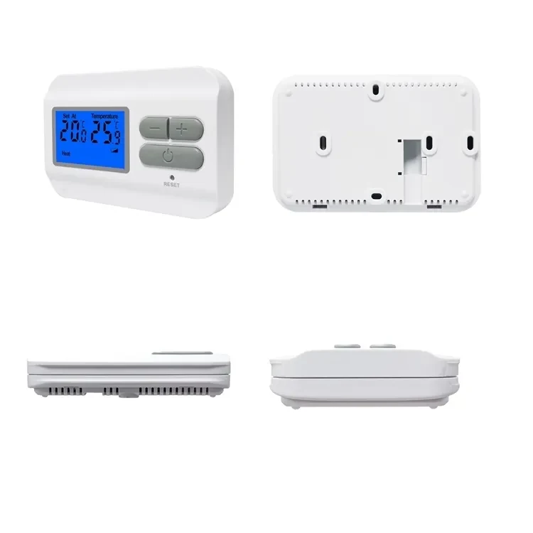 ST2301 230V digital non-programmable wired room thermostat, view 4