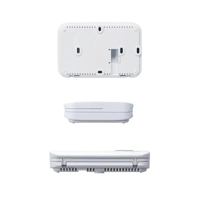ST2303 230V programmable room thermostat with digital LCD and blue backlight, view 4