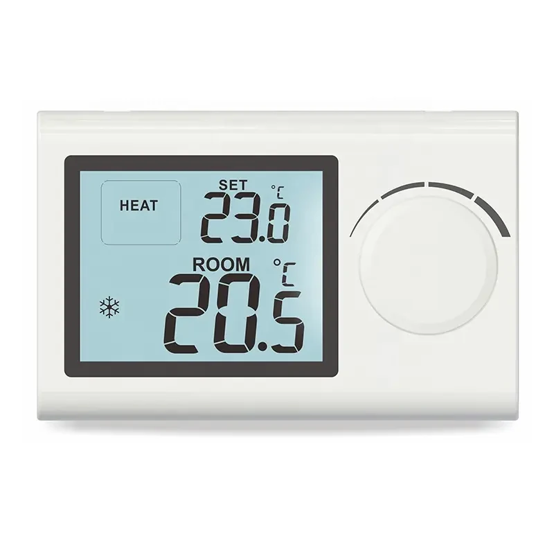 ST2401 household 230V wired non-programmable boiler thermostat with dial, view 4
