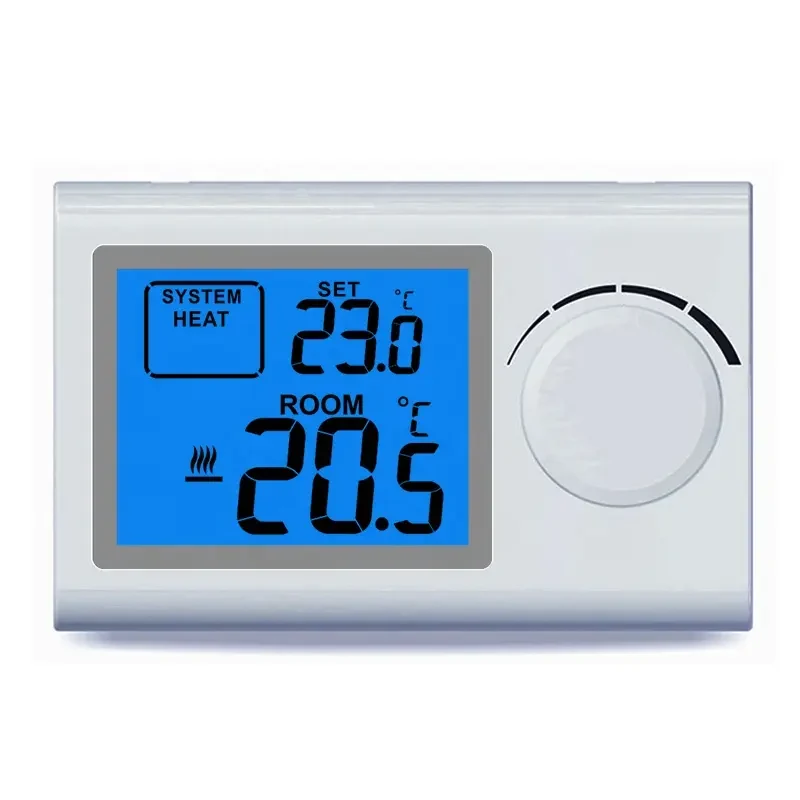 ST2401 household 230V wired non-programmable boiler thermostat with dial