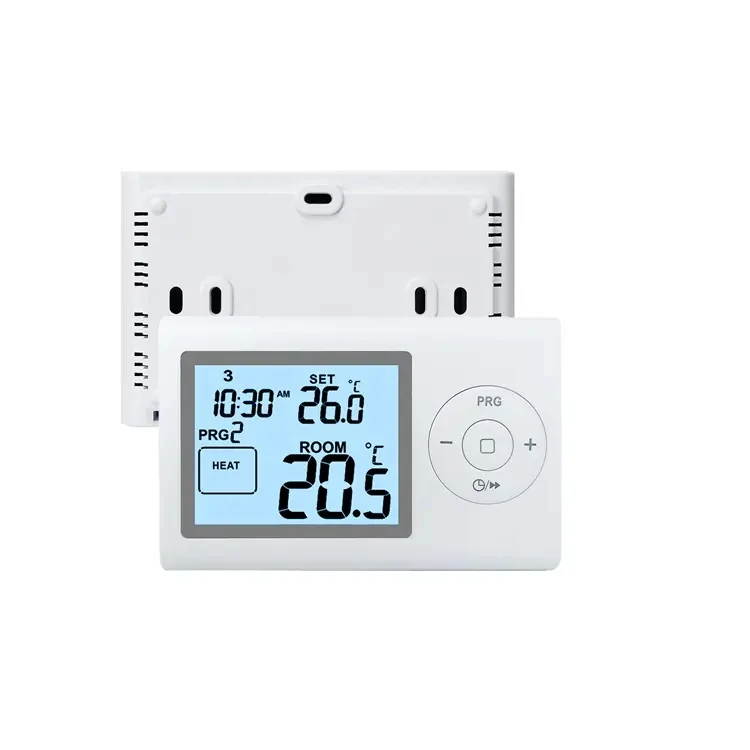 ST2402WIFIRF RF and WiFi programmable HVAC thermostat with receiver, view 3