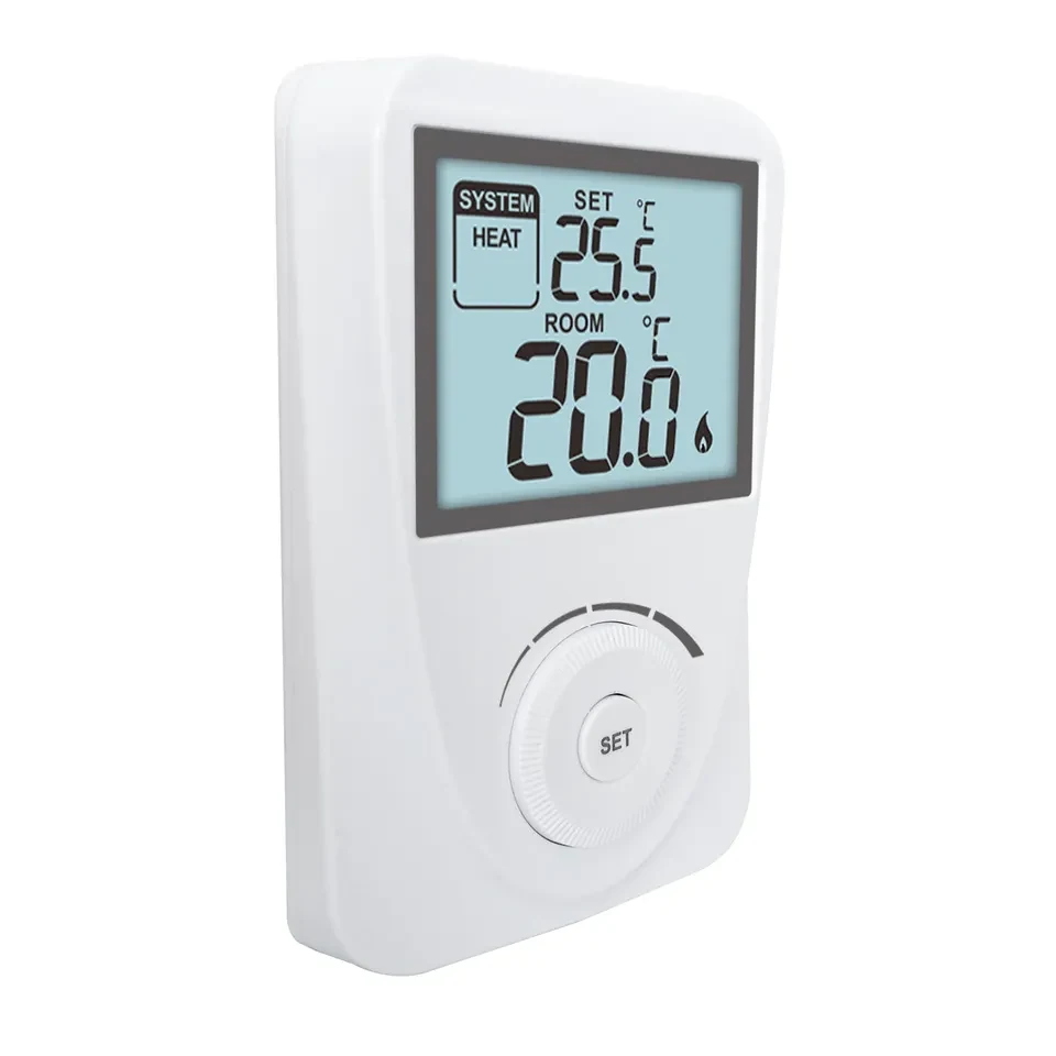 ST2603 230V non-programmable household boiler thermostat with large dial, view 2