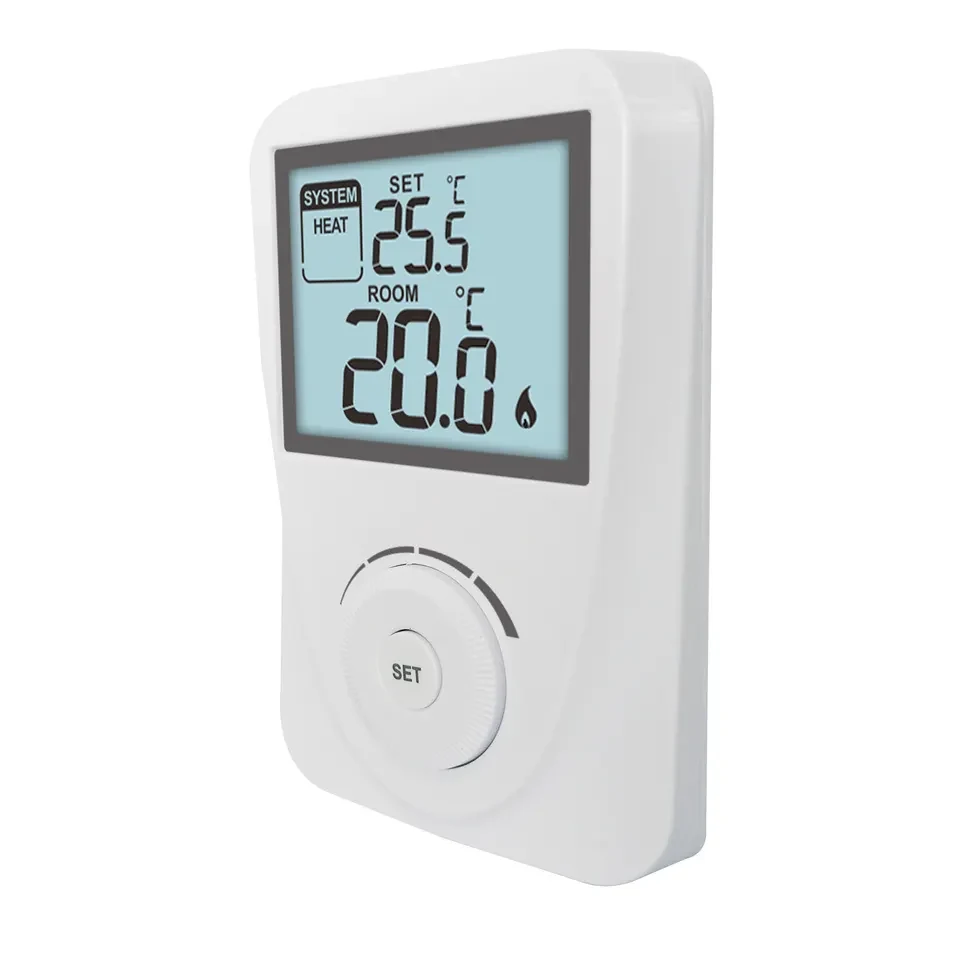 ST2603 230V non-programmable household boiler thermostat with large dial, view 3