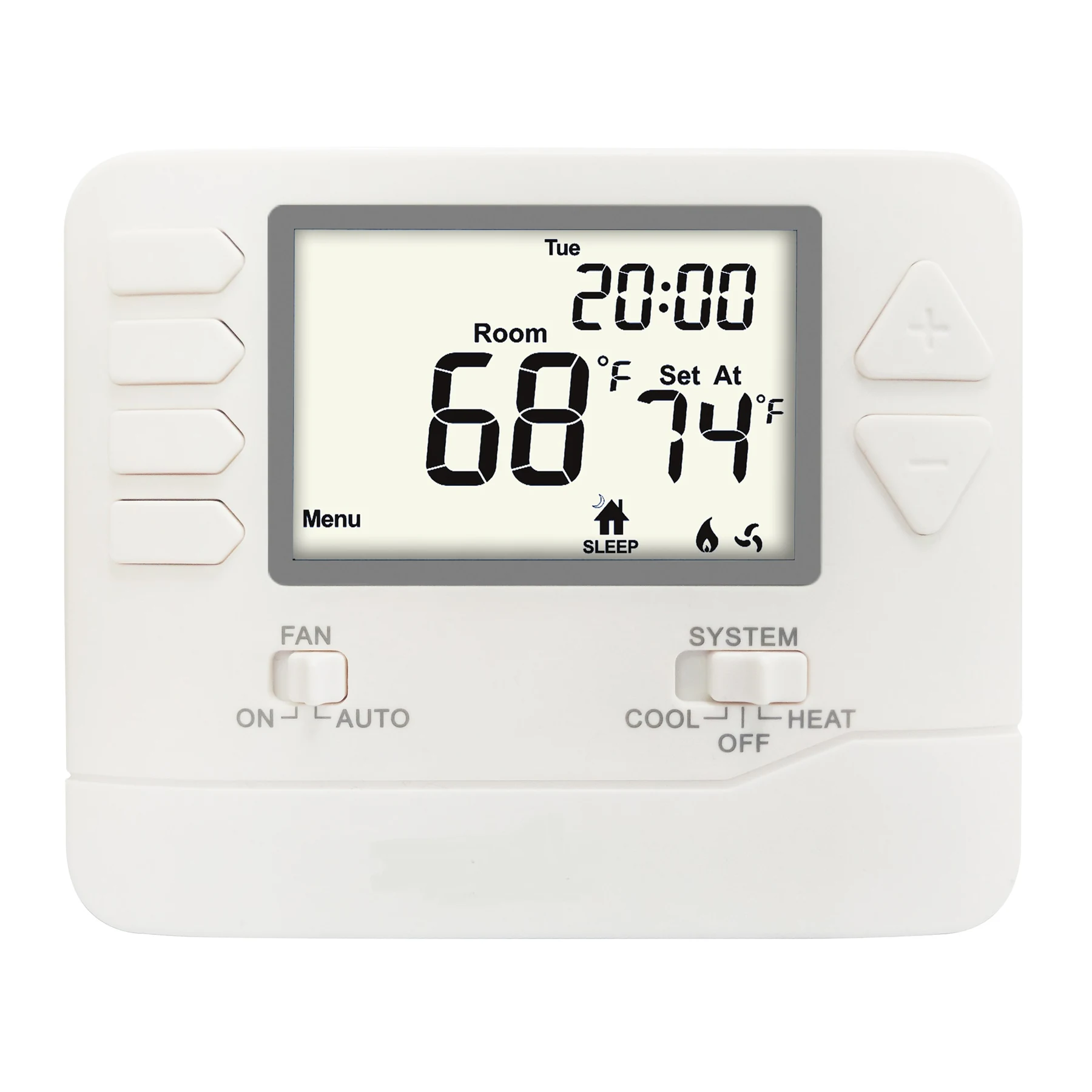 STN615 and STN715 universal multi stage wired builder thermostat, view 3