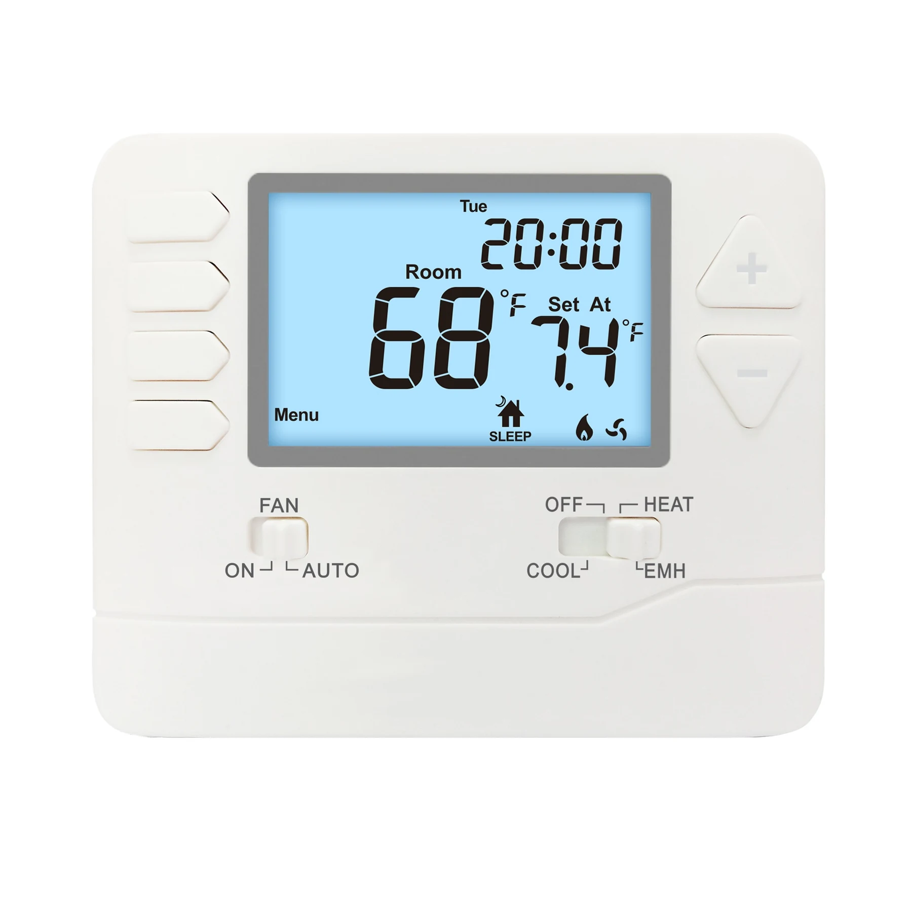 STN621 and STN721 non-programmable heat pump builder thermostat