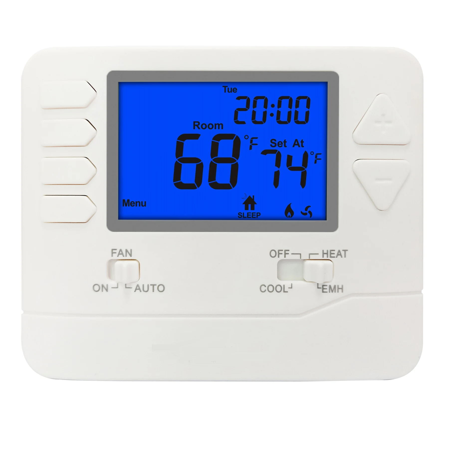 STN625 and STN725 programmable heat pump builder thermostat