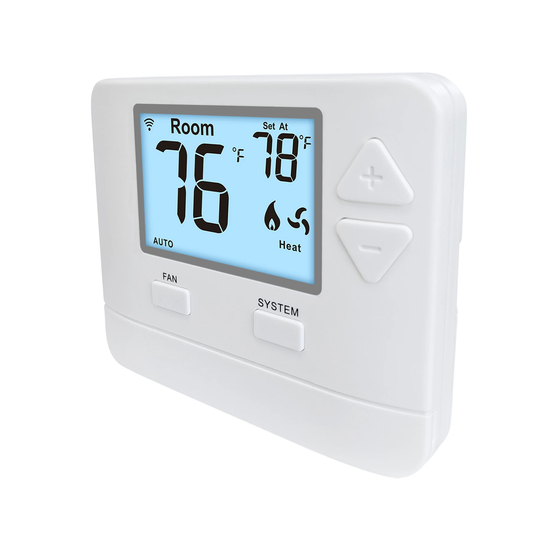 STN701W WiFi smart simple single stage thermostat, view 3