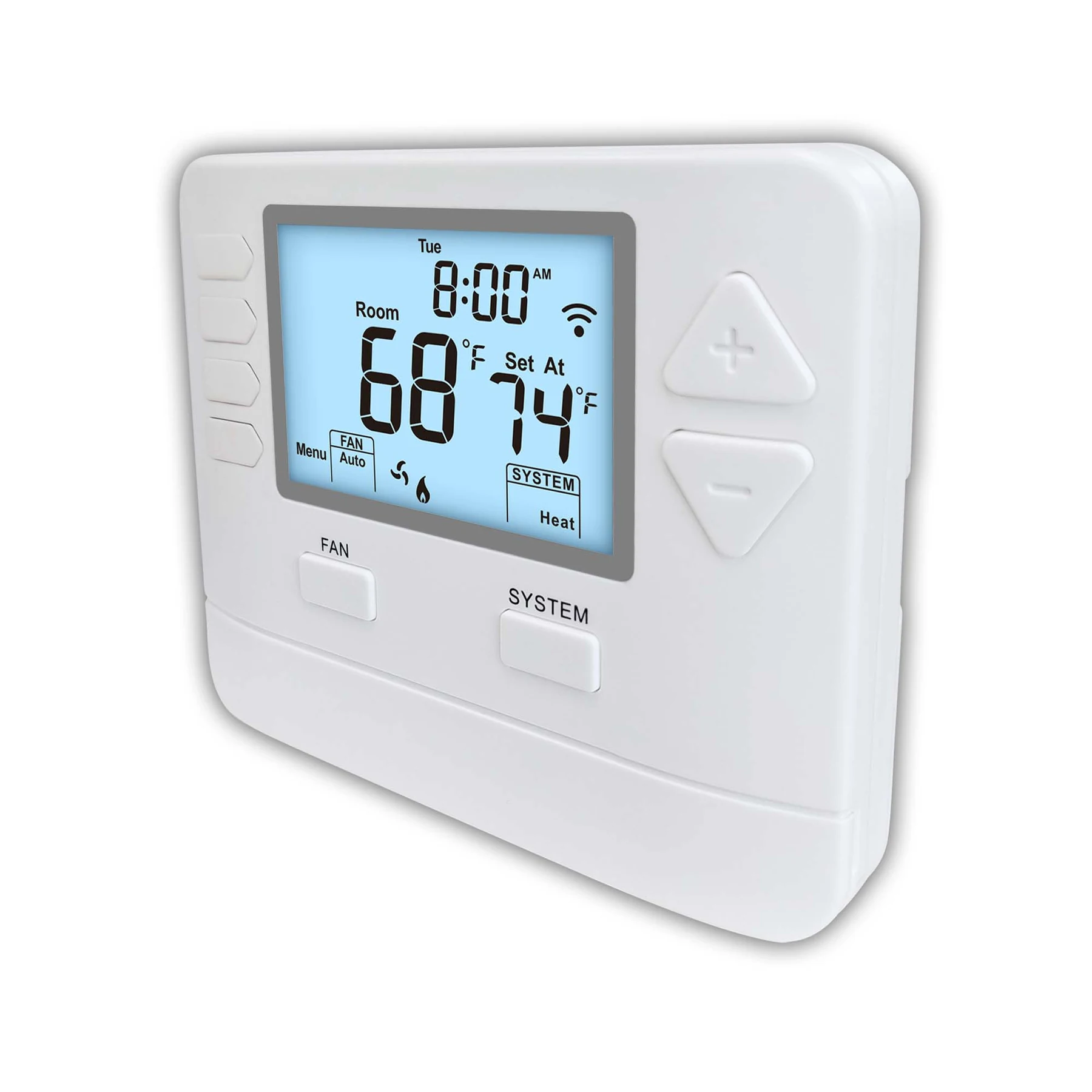 STN705W WiFi programmable air conditioner thermostat, view 3