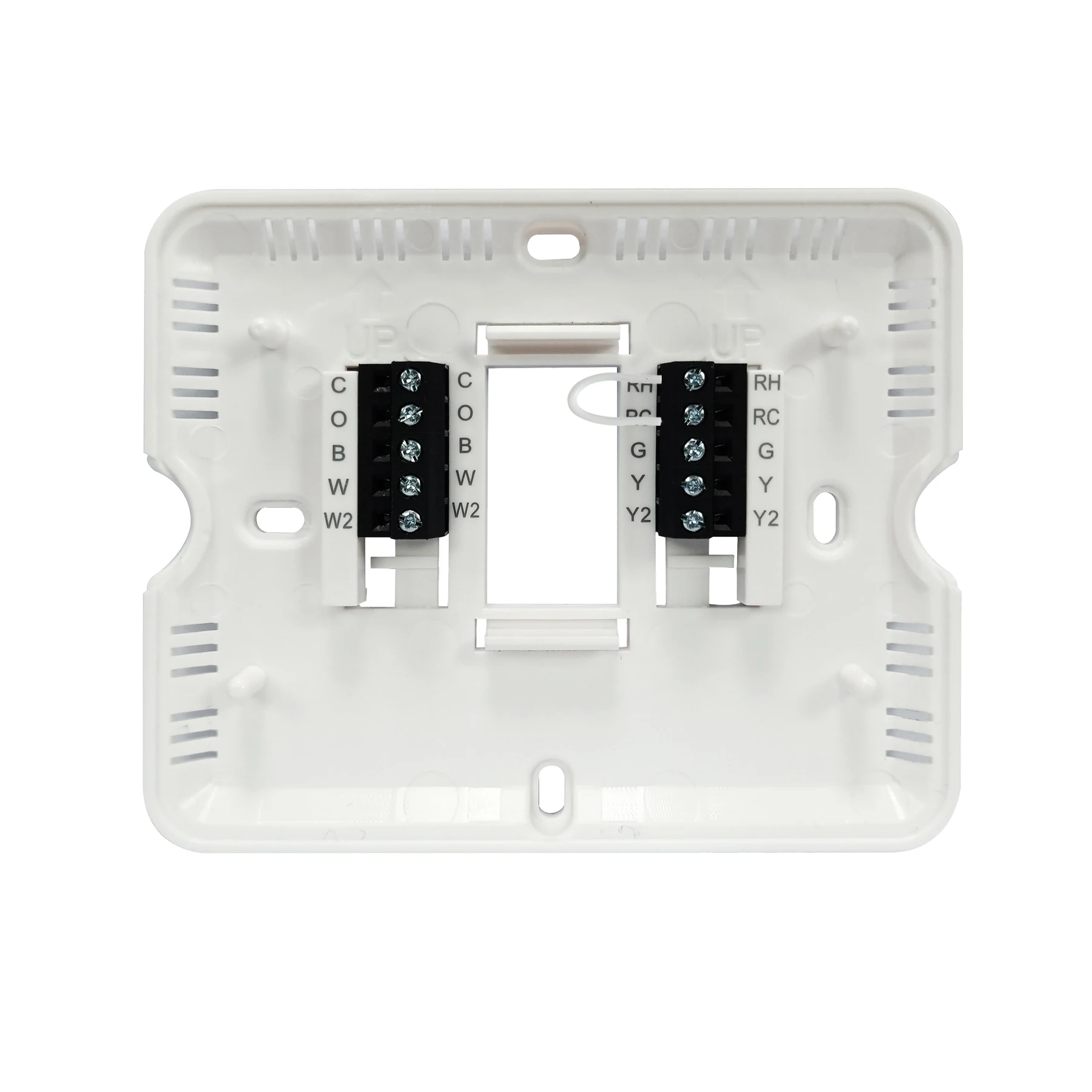 STN715W multi stage programmable WiFi thermostat with backlit display, view 8