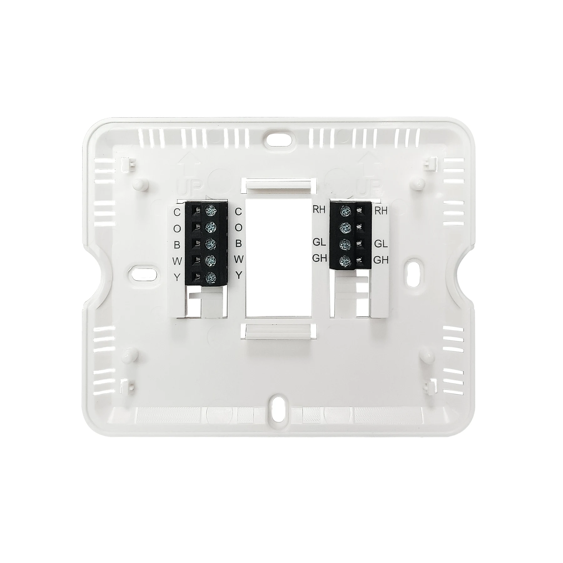 STN731 wired PTAC thermostat and base module with universal sub-base, view 7