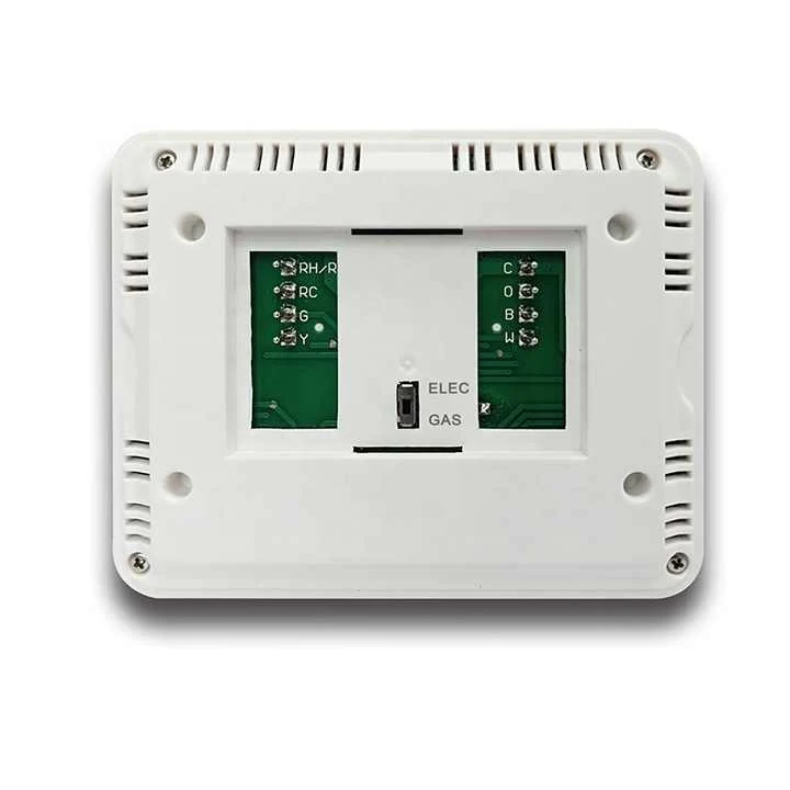 STN805 24V touch screen universal programmable thermostat, multiple views, view 6