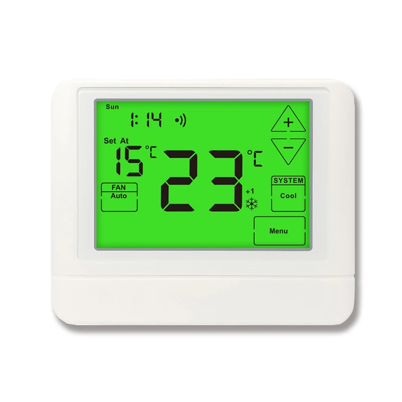 STN855W WiFi smart touchscreen universal thermostat, view 7