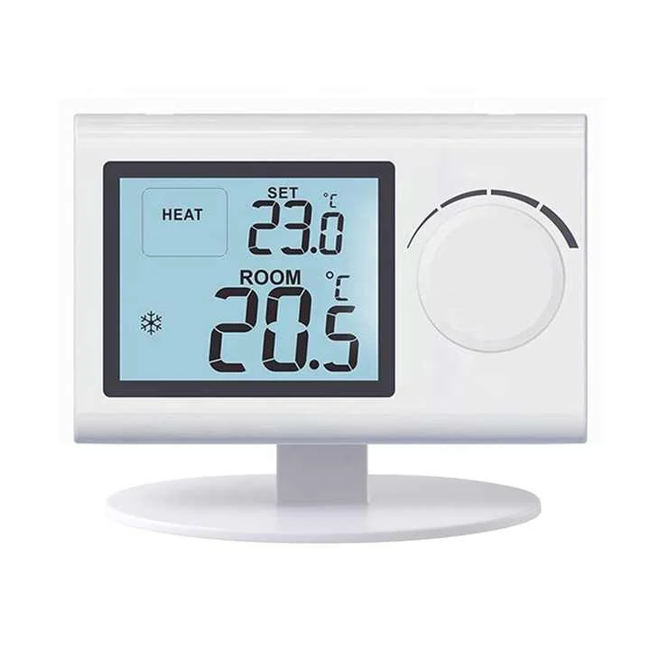 ST2401RF wireless thermostat for electric radiators with wall mounted receiver, view 2
