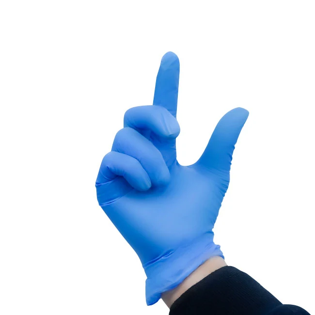 Disposable Nitrile Examination Glove — product photograph