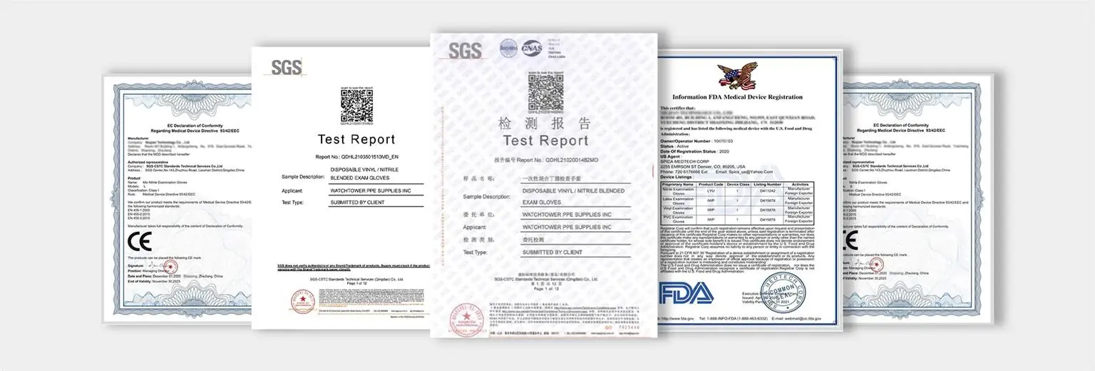Further TIANCHIMED certificate scans