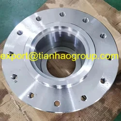 Forged steel axle adapters and machinery components