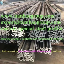 Stainless steel profiles for filter press plates