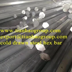Cold drawn steel hexagon bars for tool manufacturing