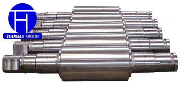Forged and machined kiln support rollers