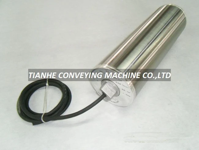 Φ113 Stainless Steel AC Motorized Roller – DGAC AC Motor Rollers manufactured by Tianhe Conveying Machine
