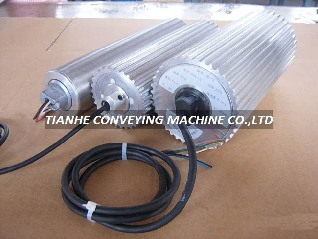 AC Motorized Roller with Straight Groove – DGAC AC Motor Rollers manufactured by Tianhe Conveying Machine