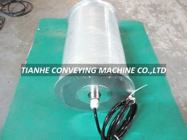 Alloy Steel Bevel Gear Motorized Roller with Guide – DGAC AC Motor Rollers manufactured by Tianhe Conveying Machine
