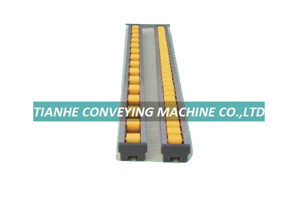 Aluminum Frame Plastic Roller Track W-13G – Plastic Roller Track manufactured by Tianhe Conveying Machine