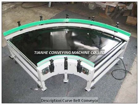 Curve Belt Conveyor detail view 2
