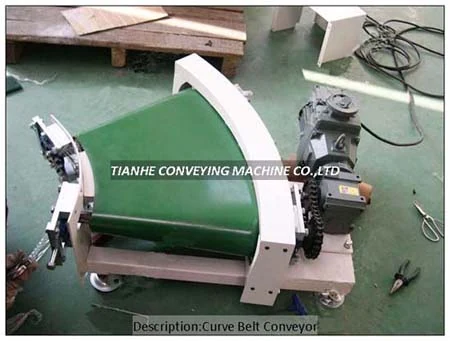 Curve Belt Conveyor detail view 4