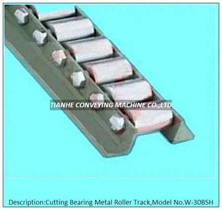 Cutting Bearing Metal Roller Track W-30BSH – Metal Roller Track manufactured by Tianhe Conveying Machine