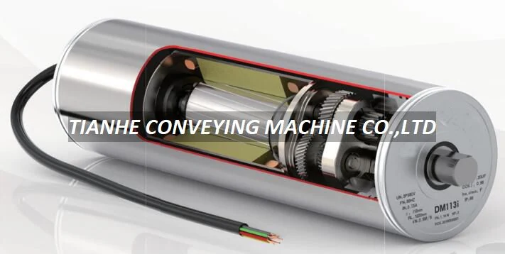 DM113i Belt Conveyor Oil Cooling Motor Roller – Belt Conveyor Motor Rollers (Drum Motors) manufactured by Tianhe Conveying Machine