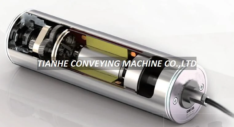 DM138 Belt Conveyor Oil Cooling Motor Roller – Belt Conveyor Motor Rollers (Drum Motors) manufactured by Tianhe Conveying Machine