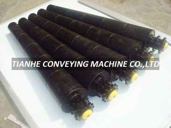 Double Sprocket Plastic Taper Sleeve Roller – Conveyor Rollers manufactured by Tianhe Conveying Machine