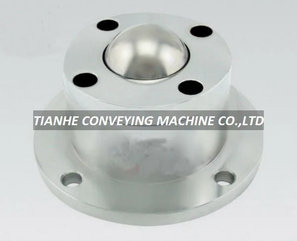 Flange Mount Fine Machined Ball Transfer Unit D-10H – D Series Ball Transfer Units manufactured by Tianhe Conveying Machine