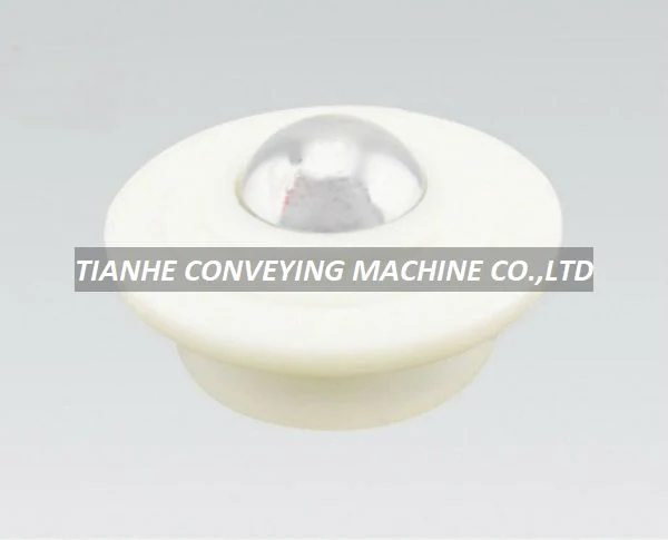 Flange Mount Nylon Ball Transfer Unit NL-19C – NL Series Nylon Ball Transfer Units manufactured by Tianhe Conveying Machine