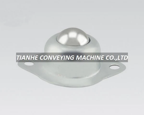 Flange Mount Pressed Ball Transfer Unit CY-18A – CY Series Ball Transfer Units manufactured by Tianhe Conveying Machine