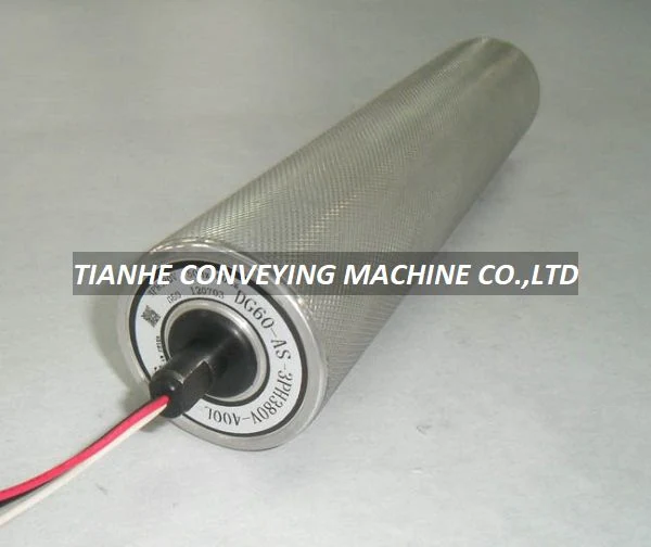 Knurling AC Motorized Roller – DGAC AC Motor Rollers manufactured by Tianhe Conveying Machine