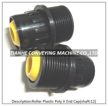 Plastic Multi-Belt End Cap Shaft:12 – Poly-V Roller Bearings manufactured by Tianhe Conveying Machine