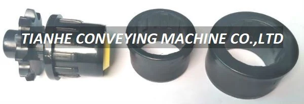 Plastic Single Sprocket End Cap for Sprocket type:08B11T-Shaft:12 – Single Sprocket Roller Bearings manufactured by Tianhe Conveying Machine