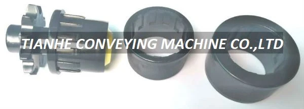 Plastic Single Sprocket End Cap for Sprocket type:08B11T-Shaft:15 – Single Sprocket Roller Bearings manufactured by Tianhe Conveying Machine