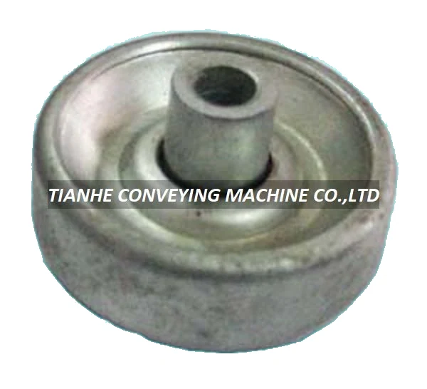 Pressing Bearing Metal Roller Wheel W-38TS – Metal Roller Wheels manufactured by Tianhe Conveying Machine