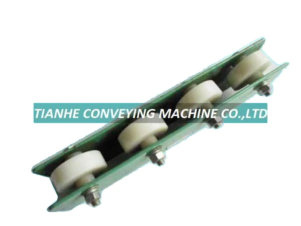 PU Coating Metal Roller Rail W-40PU – Metal Roller Track manufactured by Tianhe Conveying Machine