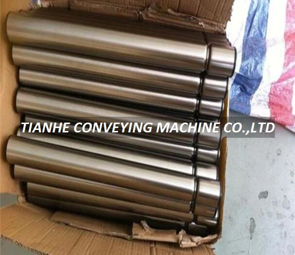 Single O Groove Roller with Plastic End Cap – Conveyor Rollers manufactured by Tianhe Conveying Machine