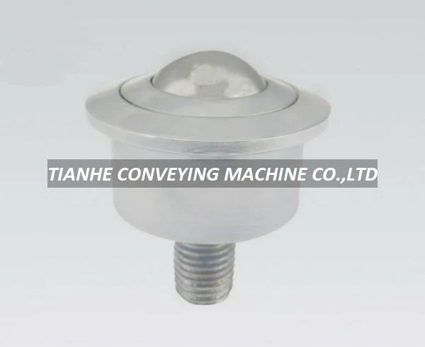 Small Load for Stud Mount Machined Ball Transfer Unit SP-22FL – SP Series Machined Ball Transfer Units manufactured by Tianhe Conveying Machine