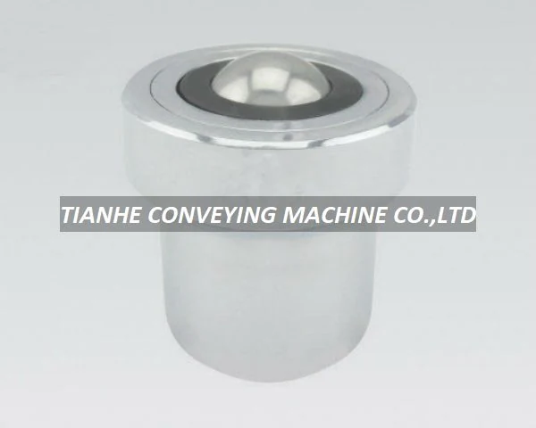 Spring Loaded Press Mount Ball Transfer Unit KSF-30 – KS KSM Series Ball Transfer Units manufactured by Tianhe Conveying Machine