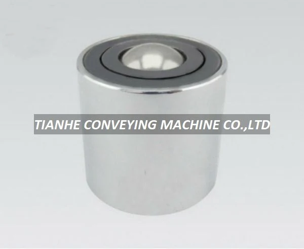 Spring Loaded Press Mount Ball Transfer Unit KSH-15 – KS KSM Series Ball Transfer Units manufactured by Tianhe Conveying Machine