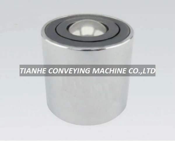 Spring Loaded Press Mount Ball Transfer Unit KSH-20 – KS KSM Series Ball Transfer Units manufactured by Tianhe Conveying Machine
