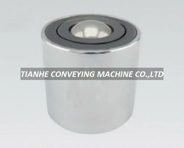 Spring Loaded Press Mount Ball Transfer Unit KSH-30 – KS KSM Series Ball Transfer Units manufactured by Tianhe Conveying Machine
