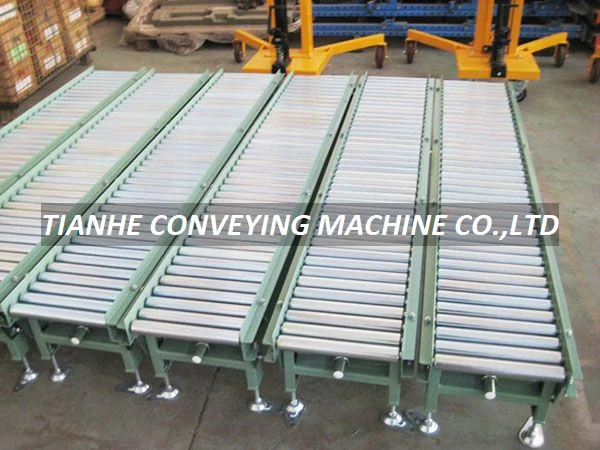 Straight Gravity Roller Conveyor – Roller Conveyor Systems manufactured by Tianhe Conveying Machine