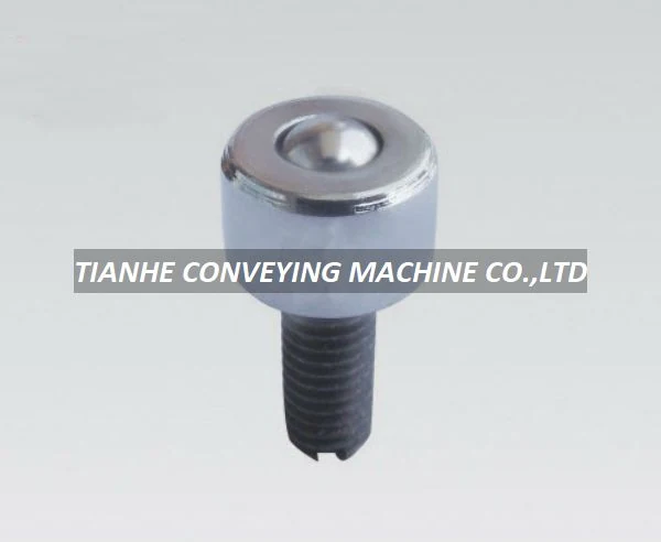 Stud Mount Fine Machined Ball Transfer Unit D-2H – D Series Ball Transfer Units manufactured by Tianhe Conveying Machine